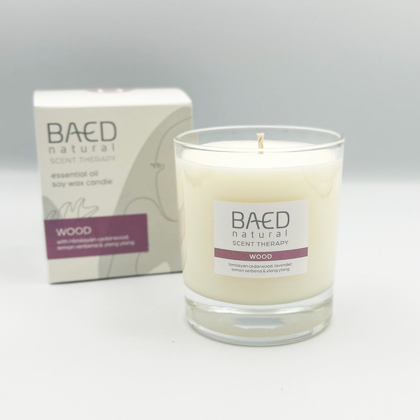 Wood Soy Wax Candle