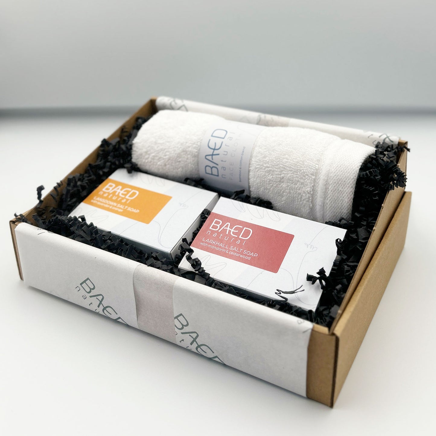 Salt Soap & Face Cloth Gift Set