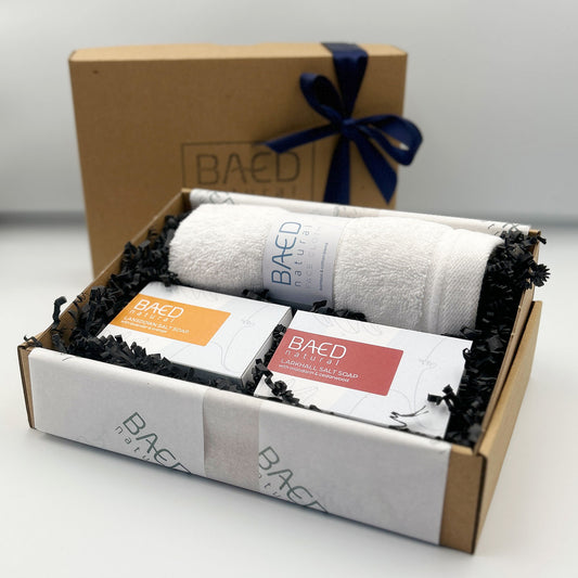 Salt Soap & Face Cloth Gift Set